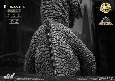 Panik in New York Soft Vinyl Statue Ray Harryhausens Rhedosaurus Monotone Deluxe Ver. 32 cm