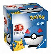 Pokémon 3D Puzzle Pokéballs: Superball (55 Teile)