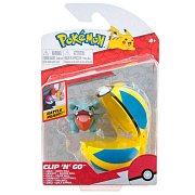 Pokémon Clip\'n\'Go Poké Ball Kaumalat & Flottball