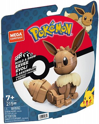 Pokémon Mega Construx Bauset Build & Show Evoli 13 cm