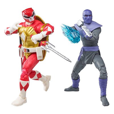 Power Rangers x TMNT Lightning Collection Actionfiguren 2022 Foot Soldier Tommy & Morphed Raphael