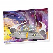 Rick & Morty Kunstdruck Misadventure in Space Limited Edition Fan-Cel 36 x 28 cm