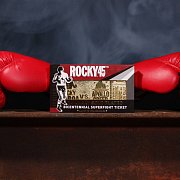 Rocky Replik 45th Anniversary Bicentennial Superfight Ticket (vergoldet)