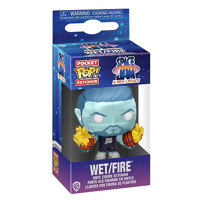 Space Jam 2 Pocket POP! Vinyl Schlüsselanhänger 4 cm Wet Fire Display (12)