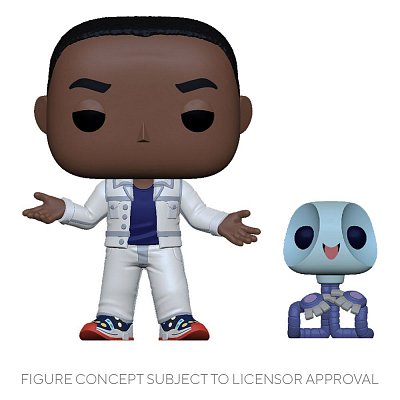 Space Jam 2 POP! Movies Vinyl Figur AI G w/Pete (Metallic) 9 cm