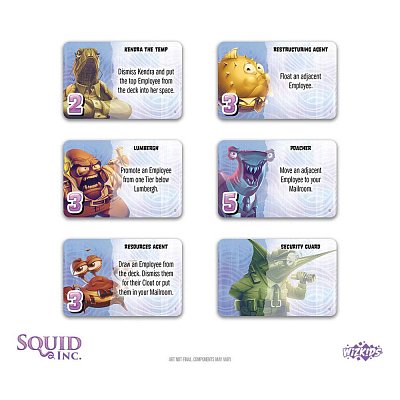 Squid Inc. Brettspiel *Englische Version*