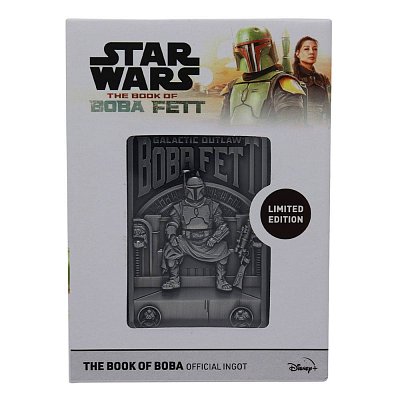 Star Wars Das Buch von Boba Fett Iconic Scene Collection Metallbarren Limited Edition