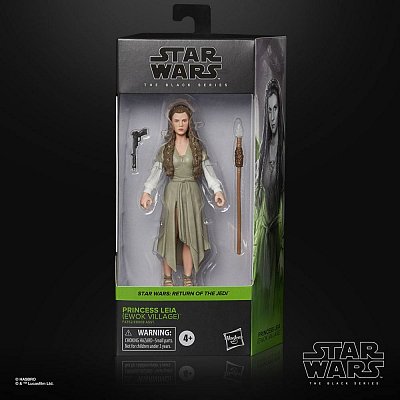 Star Wars Episode VI Black Series Actionfigur 2022 Princess Leia (Ewok Village) 15 cm