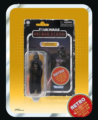 Star Wars: Obi-Wan Kenobi Retro Collection Actionfigur 2022 Darth Vader (The Dark Times) 10 cm