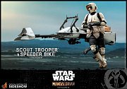 Star Wars The Mandalorian Actionfigur 1/6 Scout Trooper & Speeder Bike 30 cm