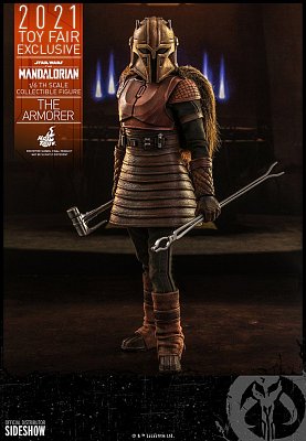 Star Wars The Mandalorian Actionfigur 1/6 The Armorer 2021 Toy Fair Exclusive 29 cm