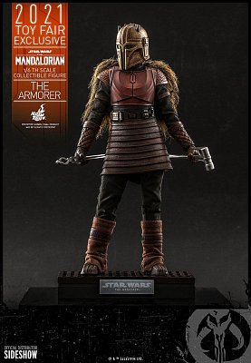 Star Wars The Mandalorian Actionfigur 1/6 The Armorer 2021 Toy Fair Exclusive 29 cm