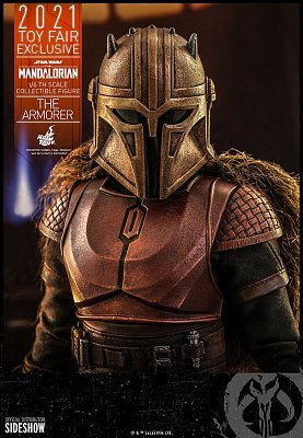 Star Wars The Mandalorian Actionfigur 1/6 The Armorer 2021 Toy Fair Exclusive 29 cm