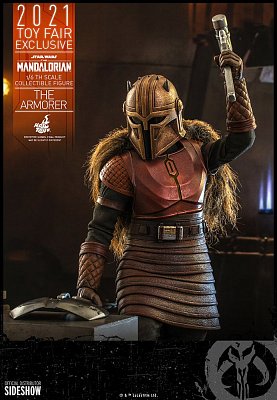 Star Wars The Mandalorian Actionfigur 1/6 The Armorer 2021 Toy Fair Exclusive 29 cm