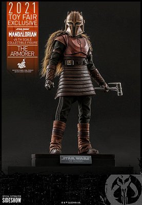 Star Wars The Mandalorian Actionfigur 1/6 The Armorer 2021 Toy Fair Exclusive 29 cm