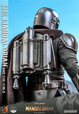 Star Wars The Mandalorian Actionfiguren Doppelpack 1/4 The Mandalorian & The Child 46 cm