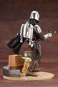 Star Wars The Mandalorian ARTFX Statue 1/7 Mandalorian & The Child 26 cm