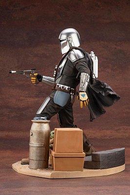 Star Wars The Mandalorian ARTFX Statue 1/7 Mandalorian & The Child 26 cm