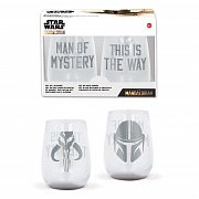 Star Wars The Mandalorian Crystal Gläser 2er-Packs Umkarton (6)