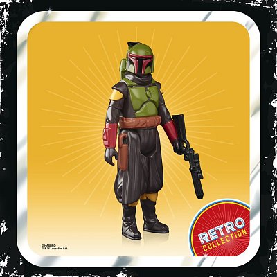 Star Wars The Mandalorian Retro Collection Actionfigur 2022 Boba Fett (Morak) 10 cm - Beschädigte Verpackung