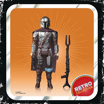 Star Wars The Mandalorian Retro Collection Actionfigur 2022 The Mandalorian (Beskar) 10 cm