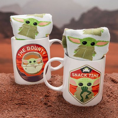 Star Wars The Mandalorian Set Tasse und Socken The Child