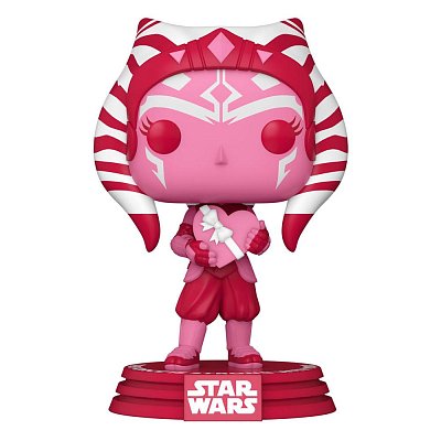 Star Wars Valentines POP! Star Wars Vinyl Figur Ahsoka 9 cm