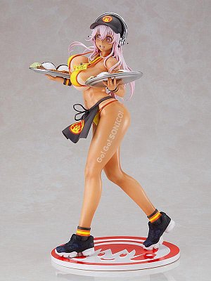 Super Sonico PVC Statue 1/6 Super Sonico Bikini Waitress Ver. 28 cm