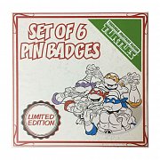 Teenage Mutant Ninja Turtles Ansteck-Pin 6er-Pack Limited Edition