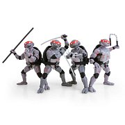 Teenage Mutant Ninja Turtles BST AXN Actionfiguren 4er-Pack Battle Damaged 13 cm