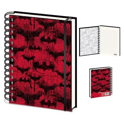 The Batman Wiro Notizbuch A5 Red