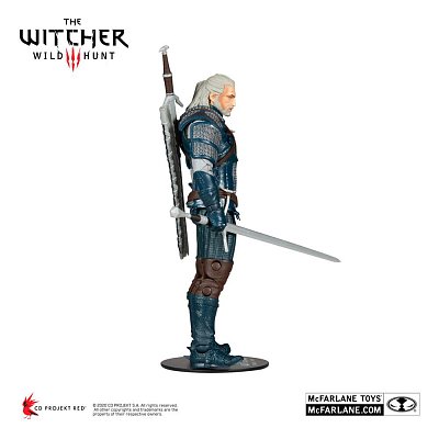 The Witcher Actionfigur Geralt of Rivia (Viper Armor: Teal Dye) 18 cm