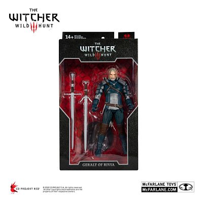 The Witcher Actionfigur Geralt of Rivia (Viper Armor: Teal Dye) 18 cm