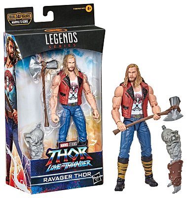 Thor: Love and Thunder Marvel Legends Series Actionfigur 2022 Marvel\'s Korg BAF #4: Ravager Thor 15 cm