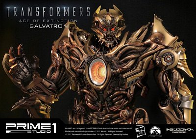 Transformers Ära des Untergangs Statue Galvatron Gold Version 77 cm