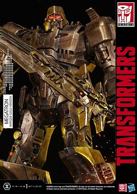 Transformers: G1 Statue Megatron Antique Gold 60 cm