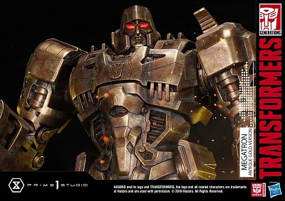 Transformers: G1 Statue Megatron Antique Gold 60 cm