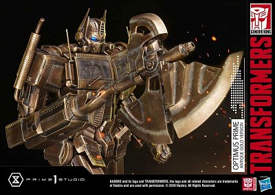 Transformers: G1 Statue Optimus Prime Antique Gold 58 cm