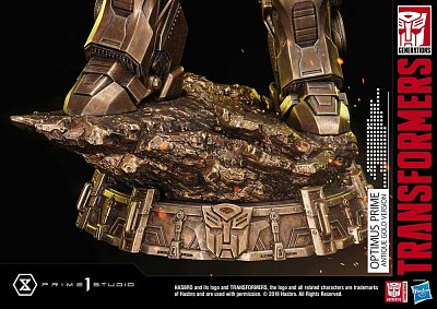 Transformers: G1 Statue Optimus Prime Antique Gold 58 cm