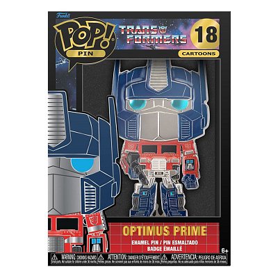 Transformers POP! Pin Ansteck-Pin Optimus Prime Chase Group 10 cm Sortiment (12) - Beschädigte Verpackung