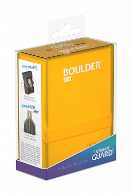 Ultimate Guard Boulder Deck Case 40+ Standardgröße Amber