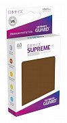 Ultimate Guard Supreme UX Sleeves Japanische Größe Braun (60)