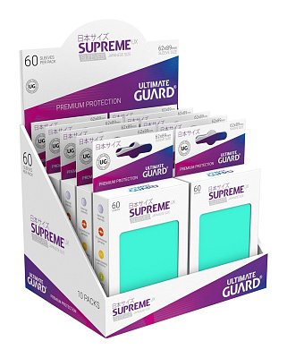 Ultimate Guard Supreme UX Sleeves Japanische Größe Türkis (60)