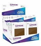 Ultimate Guard Supreme UX Sleeves Standardgröße Matt Braun (80)