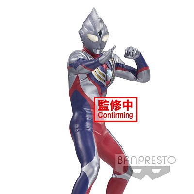 Ultraman Tiga Hero\'s Brave PVC Statue Ultraman Tiga Day & Night Special Ver. 18 cm