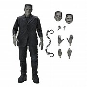 Universal Monsters Actionfigur Ultimate Frankensteins Monster (Black & White) 18 cm