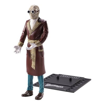 Universal Monsters Bendyfigs Biegefigur Invisible Man 19 cm