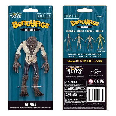 Universal Monsters Bendyfigs Biegefigur Wolfman 14 cm