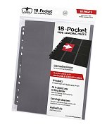 Ultimate Guard 18-Pocket Pages Side-Loading Grey (10)