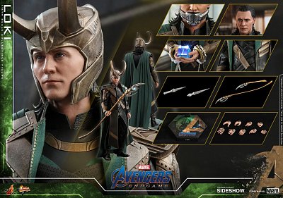 Avengers: Endgame Movie Masterpiece Series PVC Action Figure 1/6 Loki 31 cm